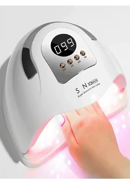 X26 Uv LED Tırnak Kurutucu 380 W 81 Uv LED Protez Tırnak Kalıcı Oje Kurutma Makinesi