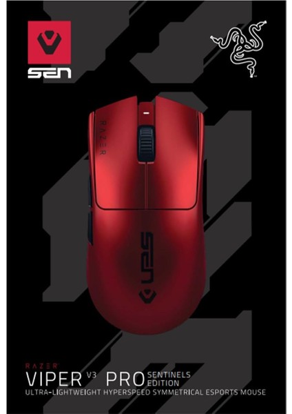 Viper V3 Pro Sentinels Edition RZ01-05120400-R3M1 Ultralight Optik 35K Kablosuz Oyuncu Mouse