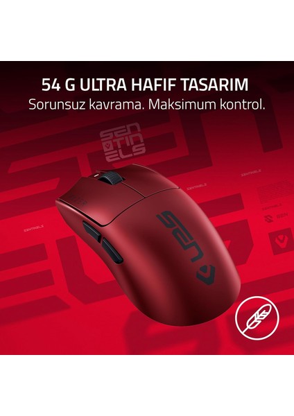 Viper V3 Pro Sentinels Edition RZ01-05120400-R3M1 Ultralight Optik 35K Kablosuz Oyuncu Mouse