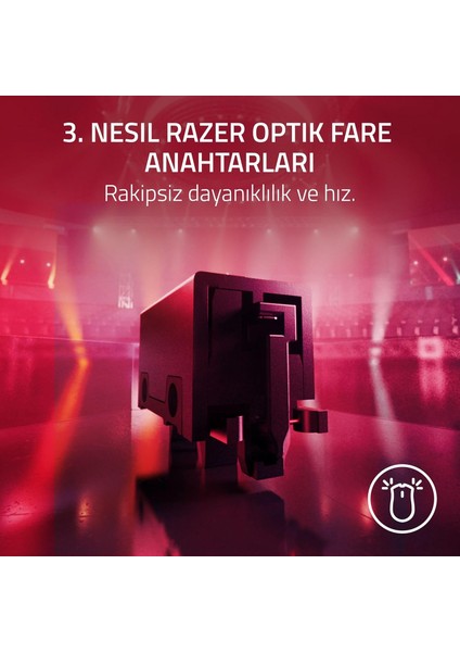 Viper V3 Pro Sentinels Edition RZ01-05120400-R3M1 Ultralight Optik 35K Kablosuz Oyuncu Mouse