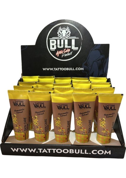 Tattoobull Skin Care - Bakım Kremi - 50ML - 20'li Koli