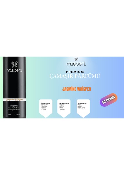 Misperi -Jasmine Whisper Çamaşır Parfümü modelleri
