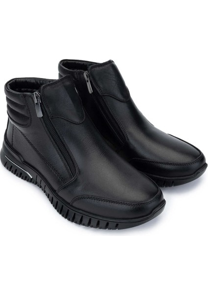 Tam Ortopedik Hakiki Deri Kaymaz Taban Rahat Fermuarlı Anne Botu Kadın Bot modelleri