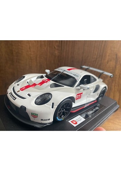 Porsche 911 Rsr Gt Metal Model Diecast 1:24 Porsche 911 Rsr Gt Model Araba Porsche 911 Gt Diecast