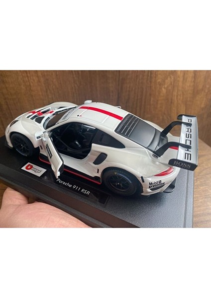 Porsche 911 Rsr Gt Metal Model Diecast 1:24 Porsche 911 Rsr Gt Model Araba Porsche 911 Gt Diecast modelleri