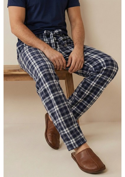 Luxury Soft Wellsoft Polar Ekose Kare Desenli Kışlık Pijama Altı Pantolon fiyatları