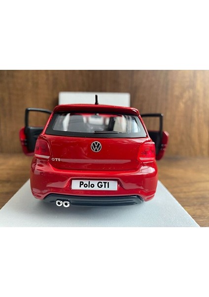Volkwagen Polo Gtı Model Araba Diecast Polo Kırmızı Model Diecast Arabalar Kapılar Açılır indirimleri