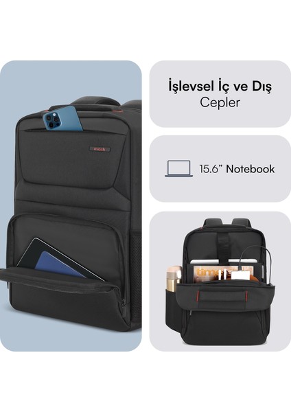 MCC-805 15.6" Business x Notebook Sırt Çantası Siyah modelleri