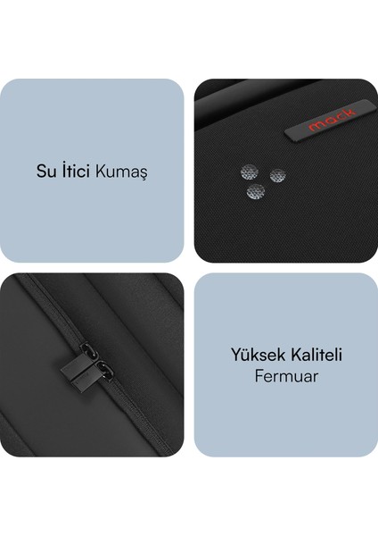 MCC-805 15.6" Business x Notebook Sırt Çantası Siyah fırsatları