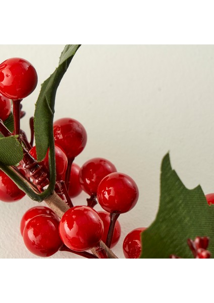 Christmas Yılbaşı Dal Çiçek Kırmızı (55 Cm) fiyatları