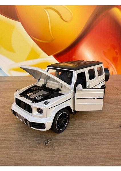 Mercedes G65 Arba Brabus Rocket G65 Diecast Metal Araba Kapı Bagaj Kaput Açılır