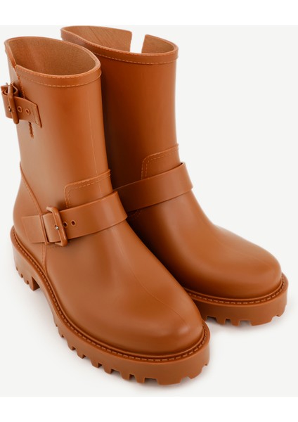 Toka Detaylı Kısa Yağmur Botu