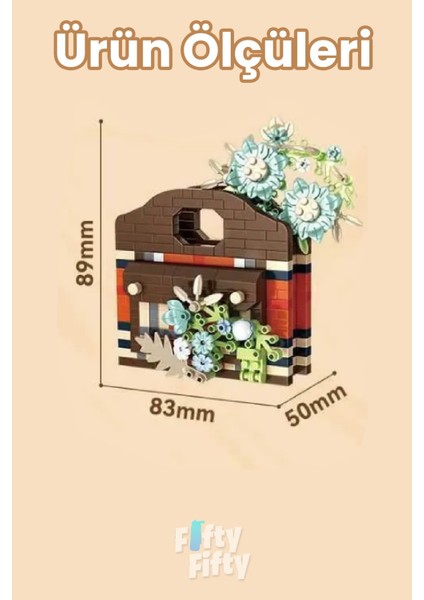 Panlos Boutıque Serisi Kahverengi Çanta Figürü 605 Parça Oyuncak Yapım Seti -FFP1080 fiyatları