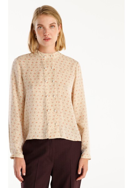 Çift Düğmeli Gömlek