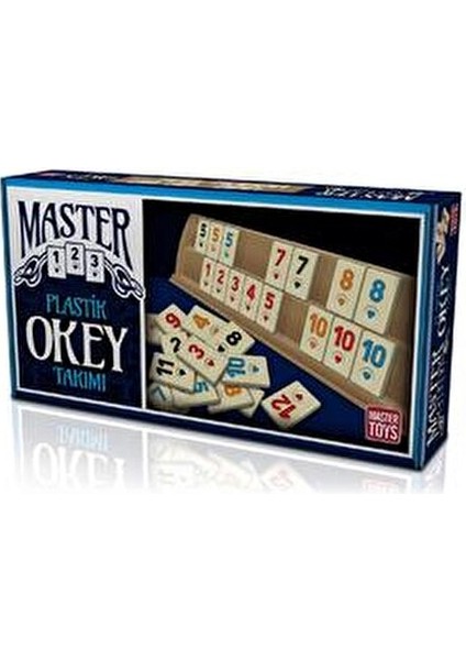 Master Plastik Okey Oyun Takımı Istakaları ve Kaliteli Taşlarıyla Eğlenceli Oyun fiyatları
