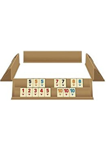 Master Plastik Okey Oyun Takımı Istakaları ve Kaliteli Taşlarıyla Eğlenceli Oyun