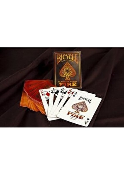 Fire Temalı Oyun Kartları Koleksiyonluk Poker Boyut 1 Adet Yüksek Kalite Amerikan Malı