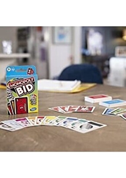 Hasbro Bid F1699 Kart Oyunu 110 Parça ile Hızlı ve Eğlenceli Açık Artırma Temalı Oyun