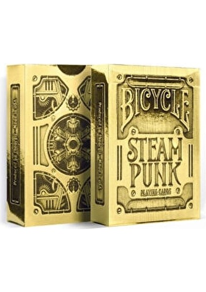 Gold Deck Oyun Kartları Lüks Altın Metalik Tasarım 54 Parça Rönesans Temalı indirimleri