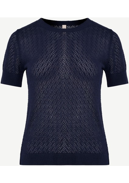 Bisiklet Yaka Kısa Kollıu Triko