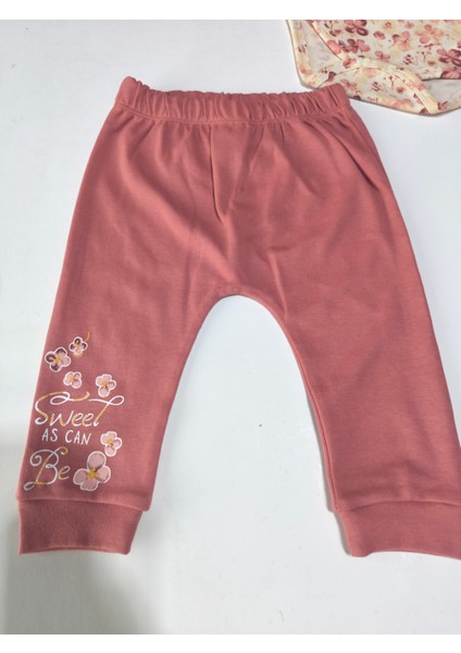 Erkek-Kız Bebek Omuz Genişletmeli Çıtçıtlı Body Pijama Bere Takımı, %100 Pamuk , 3-6-9 Ay indirimleri