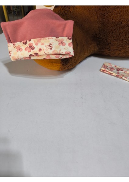 Erkek-Kız Bebek Omuz Genişletmeli Çıtçıtlı Body Pijama Bere Takımı, %100 Pamuk , 3-6-9 Ay