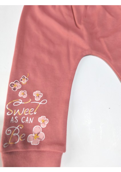 Erkek-Kız Bebek Omuz Genişletmeli Çıtçıtlı Body Pijama Bere Takımı, %100 Pamuk , 3-6-9 Ay