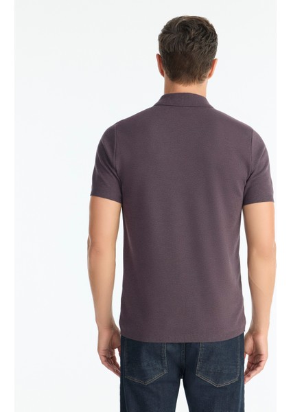 Regular Gömlek Yaka Kısa Kol Kazak