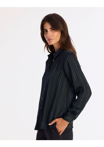 Regular Gömlek Yaka Uzun Kol Gömlek