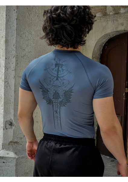 Valhalla - Compression T-Shirt (Füme)