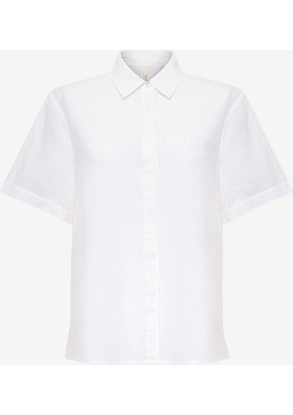 Kısa Kollu Fileto Cepli Gömlek