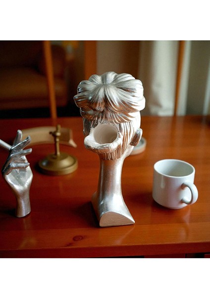 El Yapımı Gümüş Kadın Büst Geri Akış Tütsülük – Dekoratif Biblo ve Ev Aksesuarı fiyatları