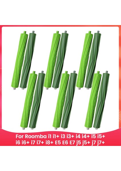 Roomba Için Yedek Silin Fırçaları I1 I1+ I3 I3+ I4 I4+ I5 I5+ I6 I6+ I7 I7+ I8+ E5 E6 E7 J5 J5+ J7 J7+ Combo Parçaları (Yurt Dışından)