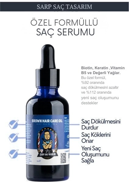 Brown Hair Care Oil fiyatları