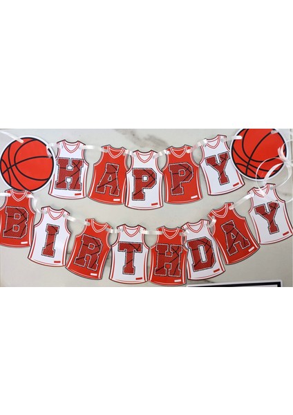 34 Parça Basketbol Konsept Sporcu Basket Dev Set Doğum Günü Süsü Banner Pasta Kürdanı Cupcake Kürda modelleri