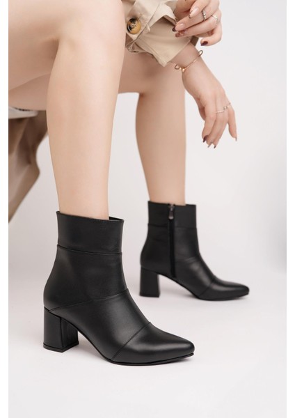 Hakiki Deri Kadın Deri Bot TRC102-1206