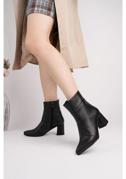 Hakiki Deri Kadın Deri Bot TRC102-1206 fiyatları