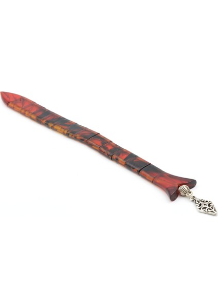 Usta Işi Balık Model Turuncu Siyah Sıkma Kehribar Tesbih 001 modelleri