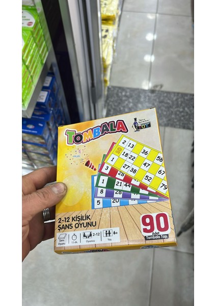 12 Kişilik Yeni yıl Tombala Yılbaşı Parti Eğlence Malzemeleri Yılbaşı Eğlencesi Delux Tombala