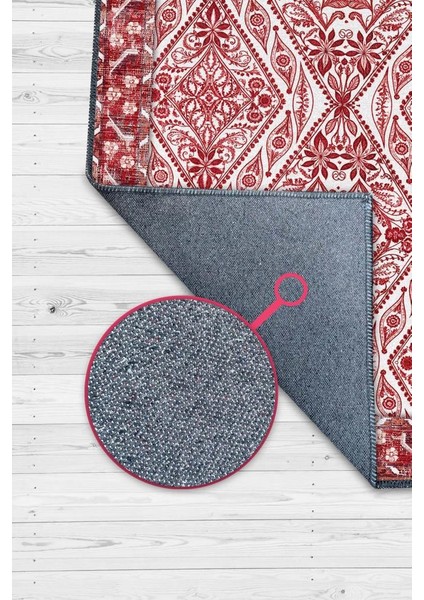 Osmanlı Sanatı Desenli Kırmızı Antik Halı, Geleneksel Bordürlü Yıkanabilir Salon Halısı fiyatları