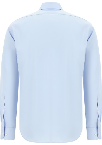 Uzun Kol Slim Fit Dar Kesim Non Iron Klasik Saten Pamuk Gömlek fiyatları