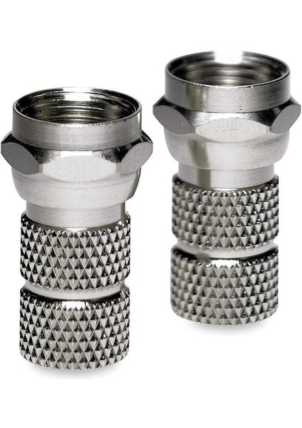 F Konnektör - Uydu ve Anten Kablo Bağlantı Aparatı - 100 Adet fiyatları