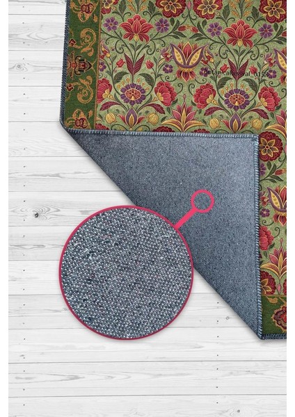 Osmanli Lale Bahçesi Desenli Maksimalist Oda Dekoru Halısı, Çiçekli Halı, Çok Renkli Geleneksel Halı fiyatları