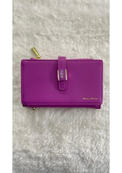 El Bilek Askılı Kart ve Bozuk Para Bölmeli Kadın Cüzdan