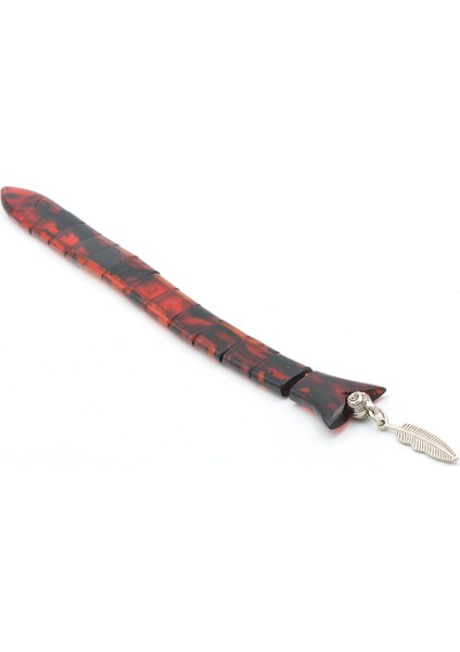 Usta Işi Balık Model Turuncu Siyah Sıkma Kehribar Tesbih 002 fırsatları