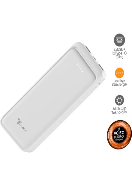 15.000 Mah 48W Turbo Powerbank — Xiaomi Pad 5 / Xiaomi Pad 6 / Xiaomi Pad 5 Pro (Pd 48W Hızlı Enerji) modelleri