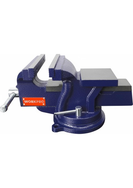 WP233006 125MM 360° Döner Tabanlı Örslü Profesyonel Tezgâh Mengene