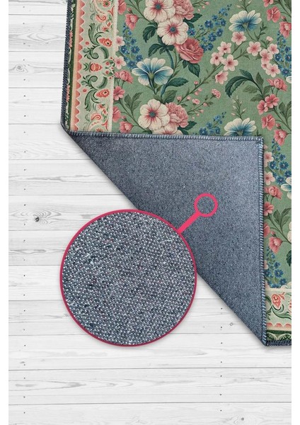 Victorian Tarzı Maksimalist Halı, Çok Renkli Salon Halısı, Çiçekli Kır Evi Halısı fiyatları