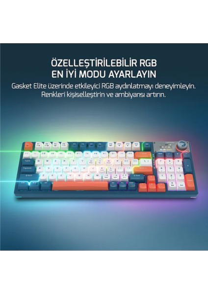 Gasket Elite x Rgb Wireless/bluetooth/kablolu Mekanik Hot-Swap Yağlı Switch Klavye fiyatları