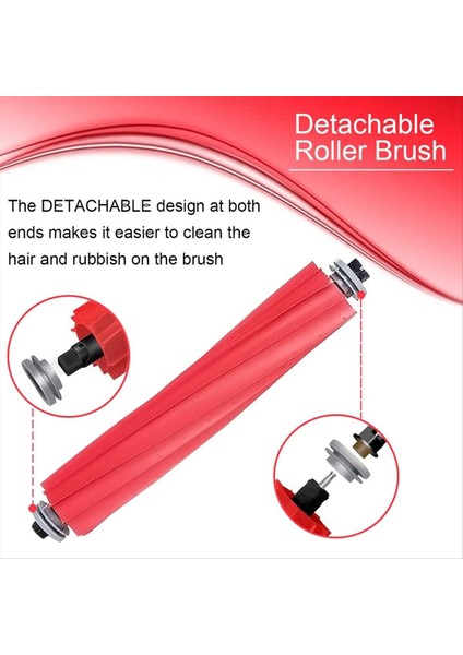 Roborock S7 / S7+ / S7 Plus / S7 Maxv / S7 Maxv Ultra / S7 Pro Ultra / Q7 Robot Vakum Süpürge Parçaları Için Ana Silindir Fırçası (Yurt Dışından) modelleri